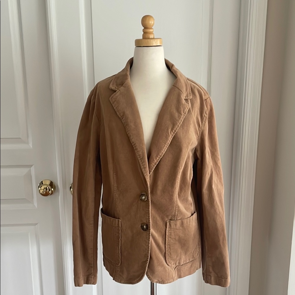 Tan Corduroy Blazer